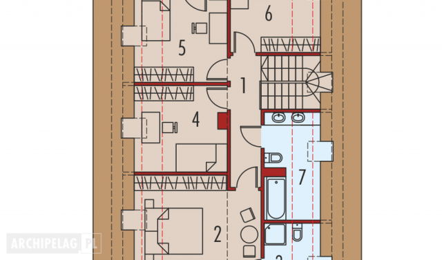 Готовый проект дома AG053