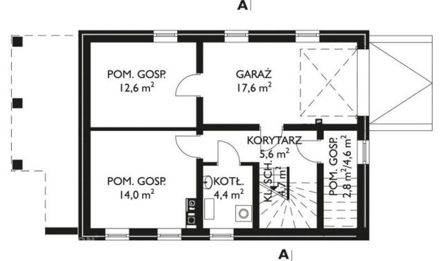 Готовый проект дома AN1200