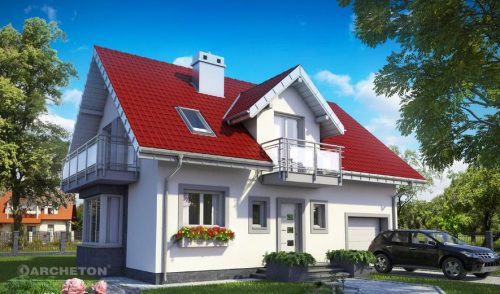 Готовый проект дома AN1376