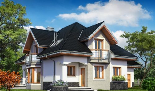 Готовый проект дома AN1379