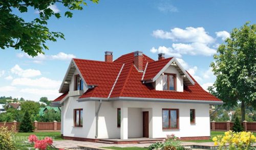 Готовый проект дома AN158