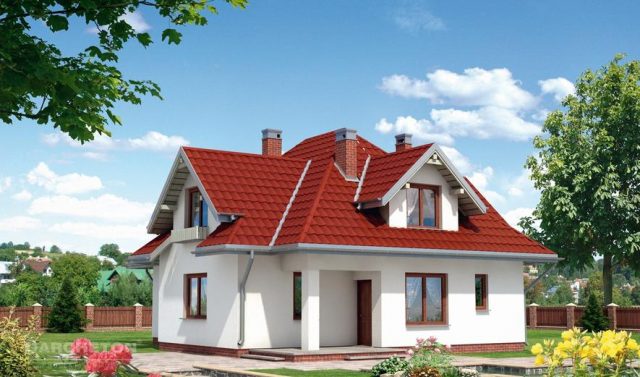 Готовый проект дома AN158