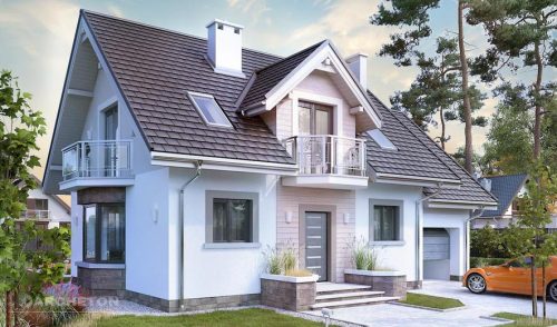 Готовый проект дома AN1637