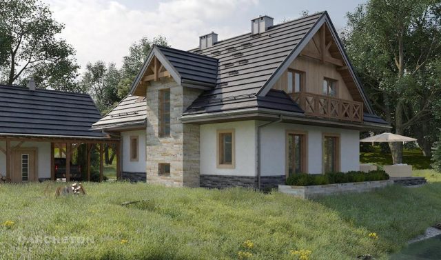 Готовый проект дома AN1651