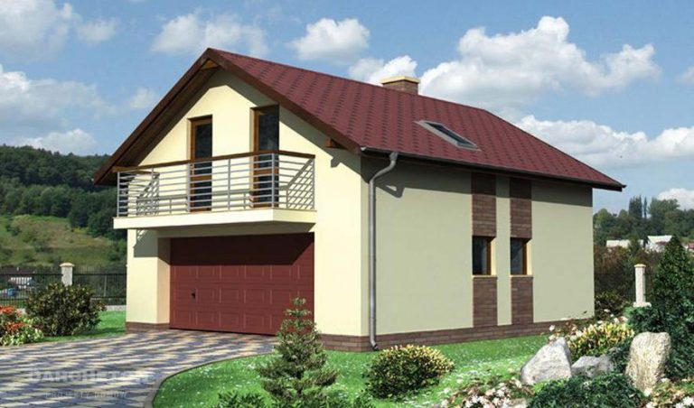 Каневской готовый дом гараж