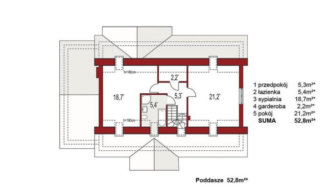 Готовый проект дома AS057