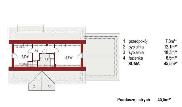 Готовый проект дома AS091