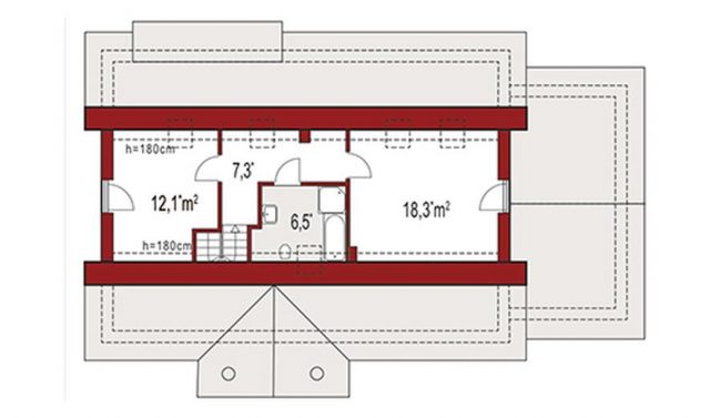 Готовый проект дома AS092