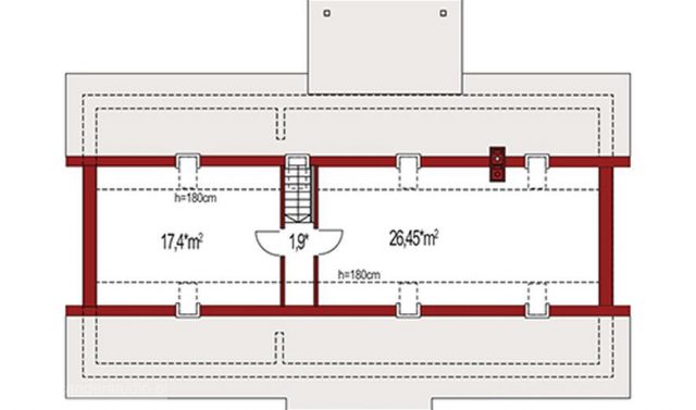Готовый проект дома AS120