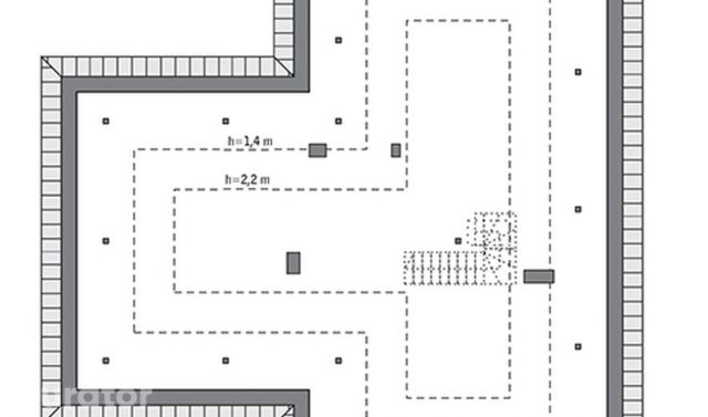 Готовый проект дома C374a