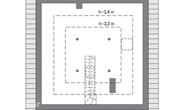 Готовый проект дома C444v2