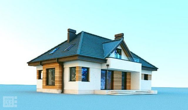 Готовый проект дома DA033