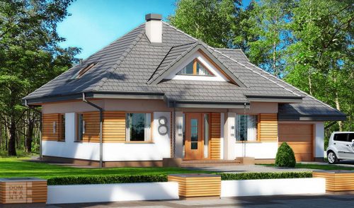 Готовый проект дома DA037