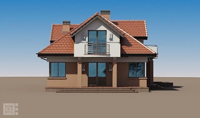 Готовый проект дома DA040