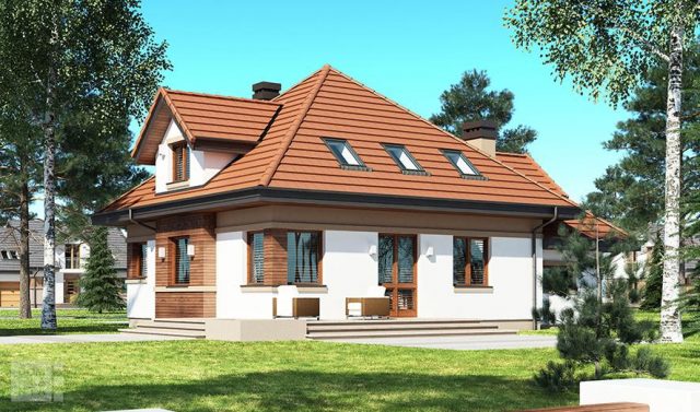 Готовый проект дома DA047