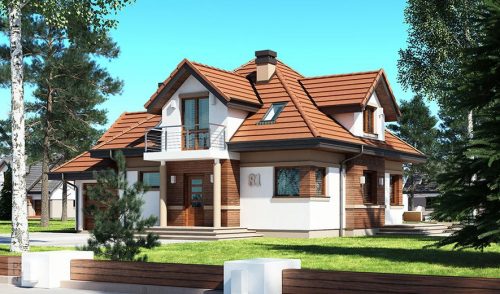 Готовый проект дома DA047