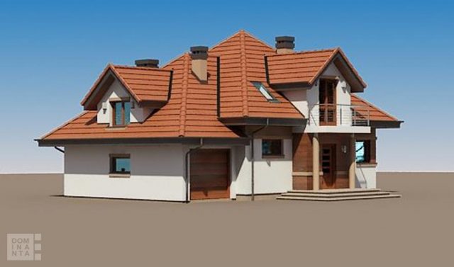 Готовый проект дома DA047
