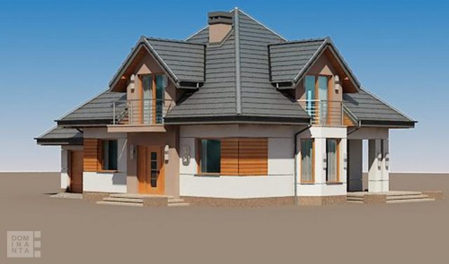 Готовый проект дома DA048
