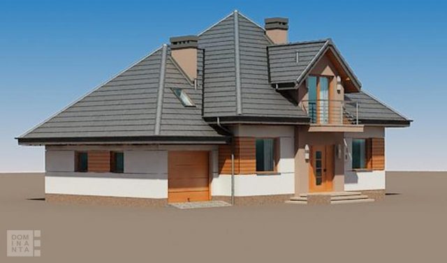 Готовый проект дома DA048