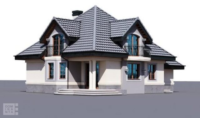 Готовый проект дома DA049