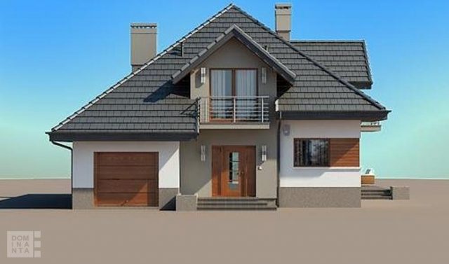 Готовый проект дома DA055