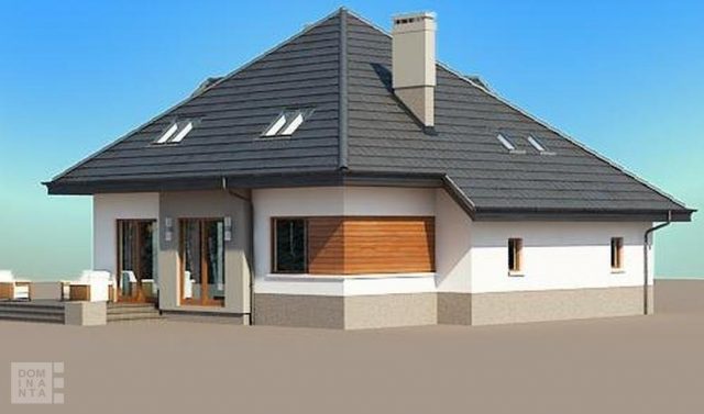Готовый проект дома DA055