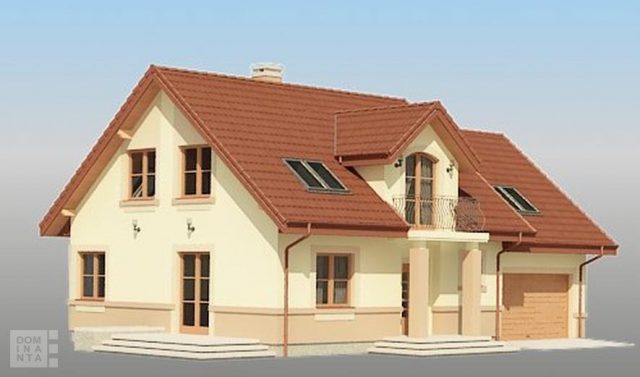 Готовый проект дома DA056