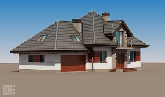 Готовый проект дома DA064