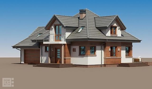 Готовый проект дома DA068