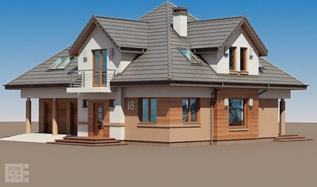 Готовый проект дома DA073
