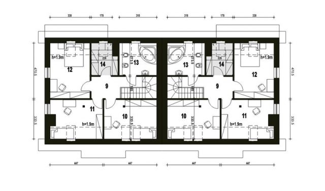 Готовый проект дома DD1402