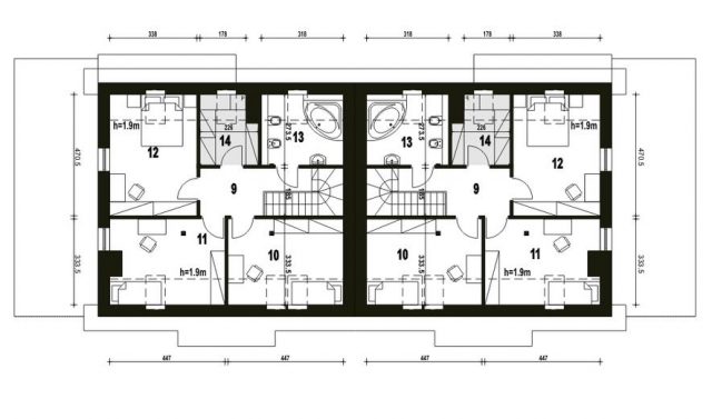 Готовый проект дома DD1403