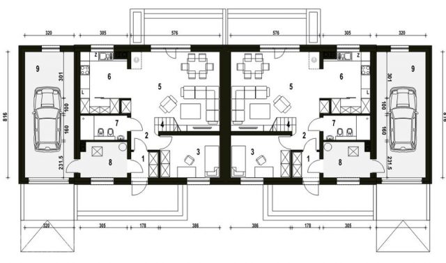 Готовый проект дома DD1419