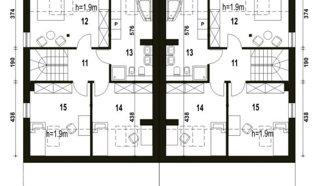 Готовый проект дома DD1453