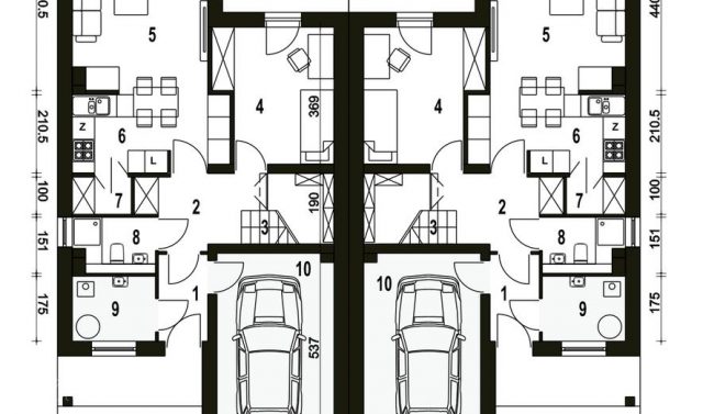 Готовый проект дома DD1458