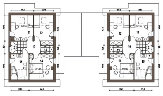 Готовый проект дома DD1467
