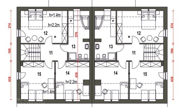 Готовый проект дома DD1513