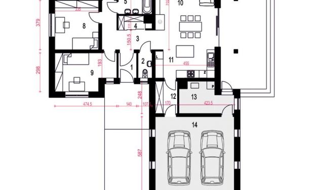 Готовый проект дома DD1637