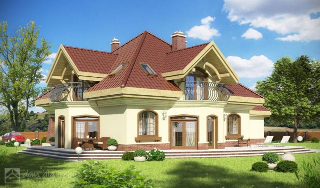 Готовый проект дома DD183