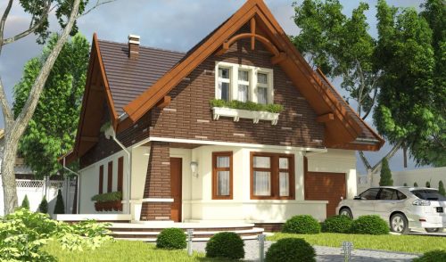 Готовый проект дома DD207