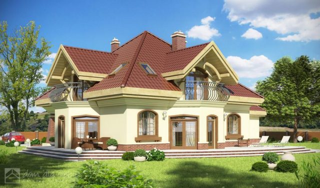 Готовый проект дома DD241