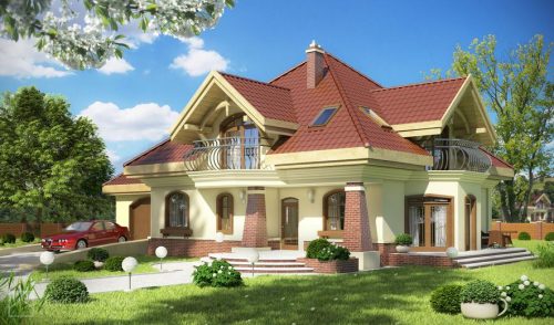 Готовый проект дома DD241