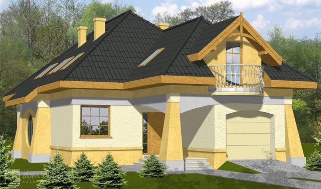 Готовый проект дома DD350