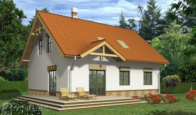 Готовый проект дома DD405