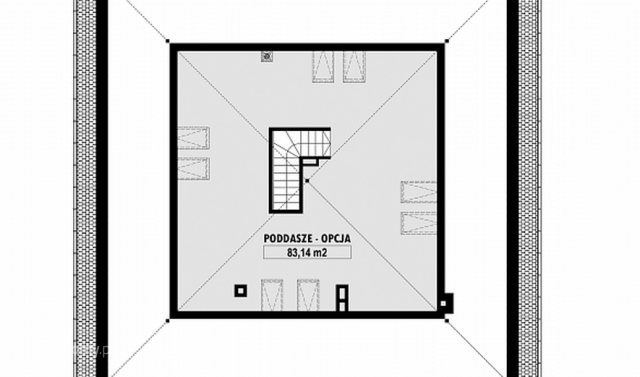 Готовый проект дома E-245
