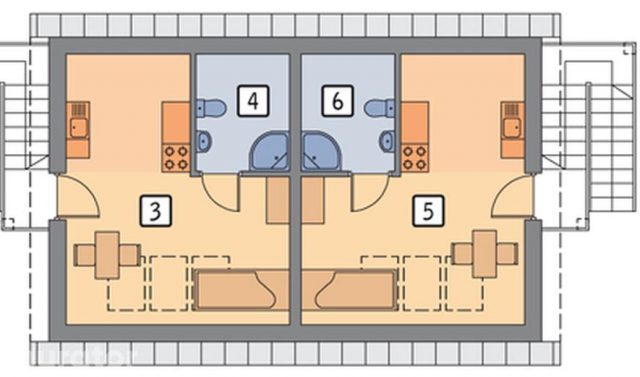 Готовый проект дома GC45