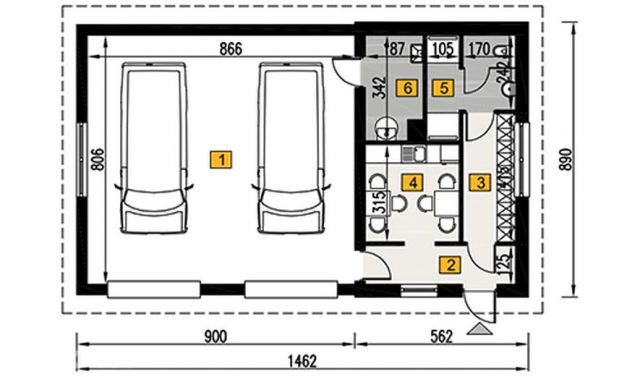 Готовый проект дома GM13