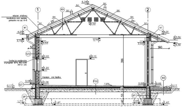 Готовый проект дома GMC39