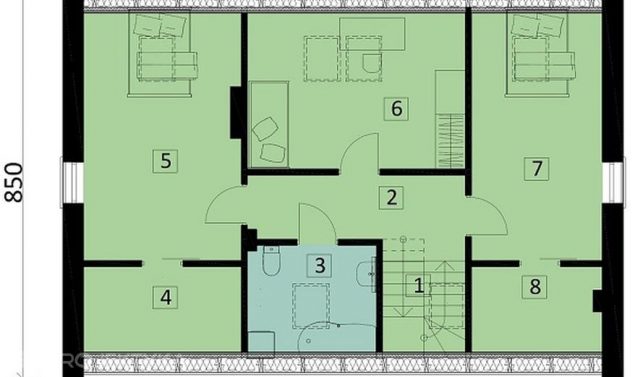 Готовый проект дома Ka25 Sz