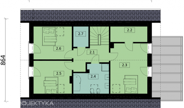 Готовый проект дома Ka33 Sz